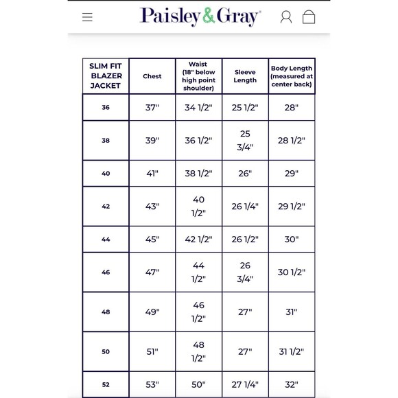 Paisley & Gray Men’s Slim Fit Grosvenor Peak Tuxedo Jacket Blazer Orange 42R - Picture 15 of 15